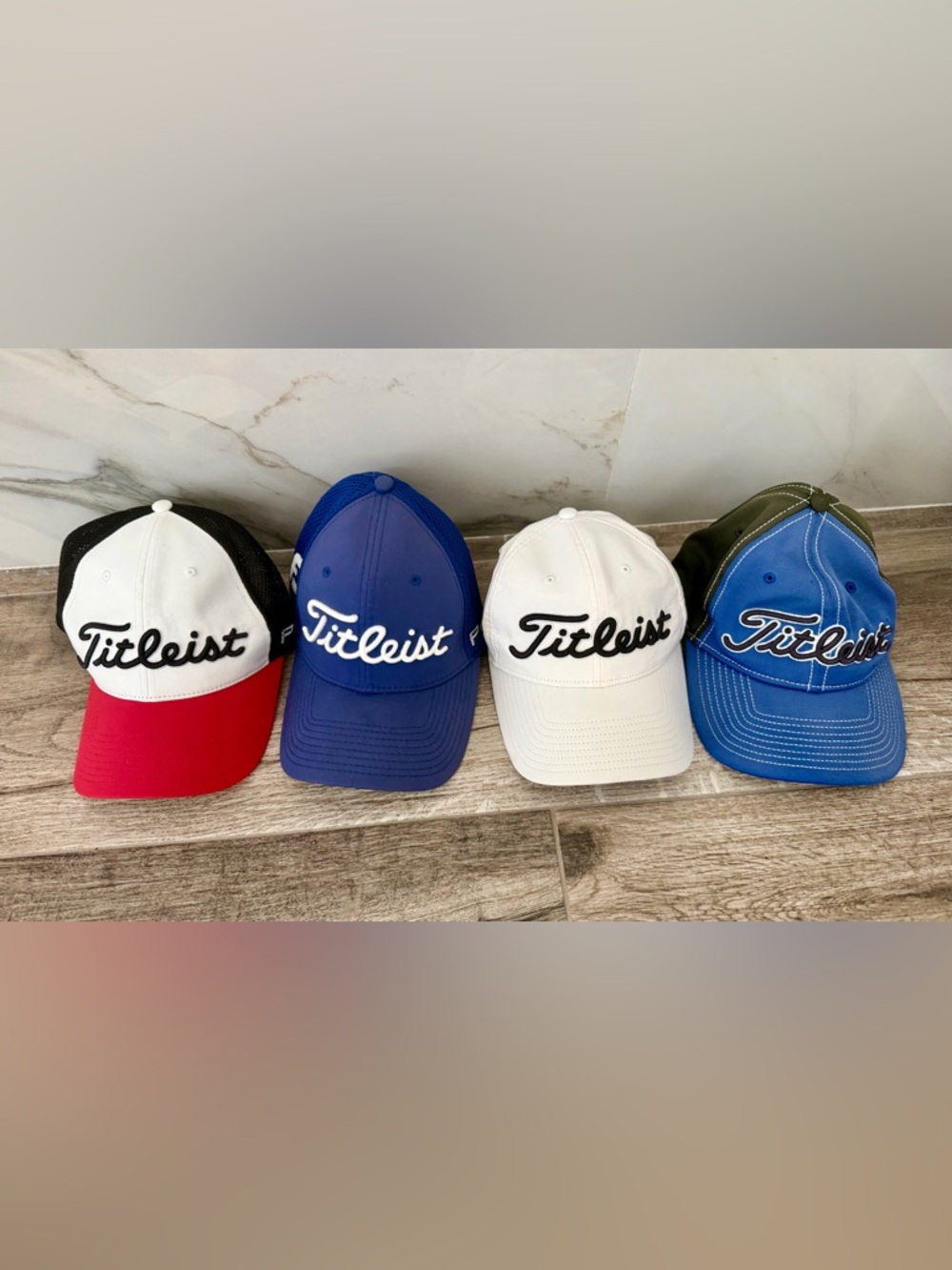 Titleist Script Hat Duo - Blue & White